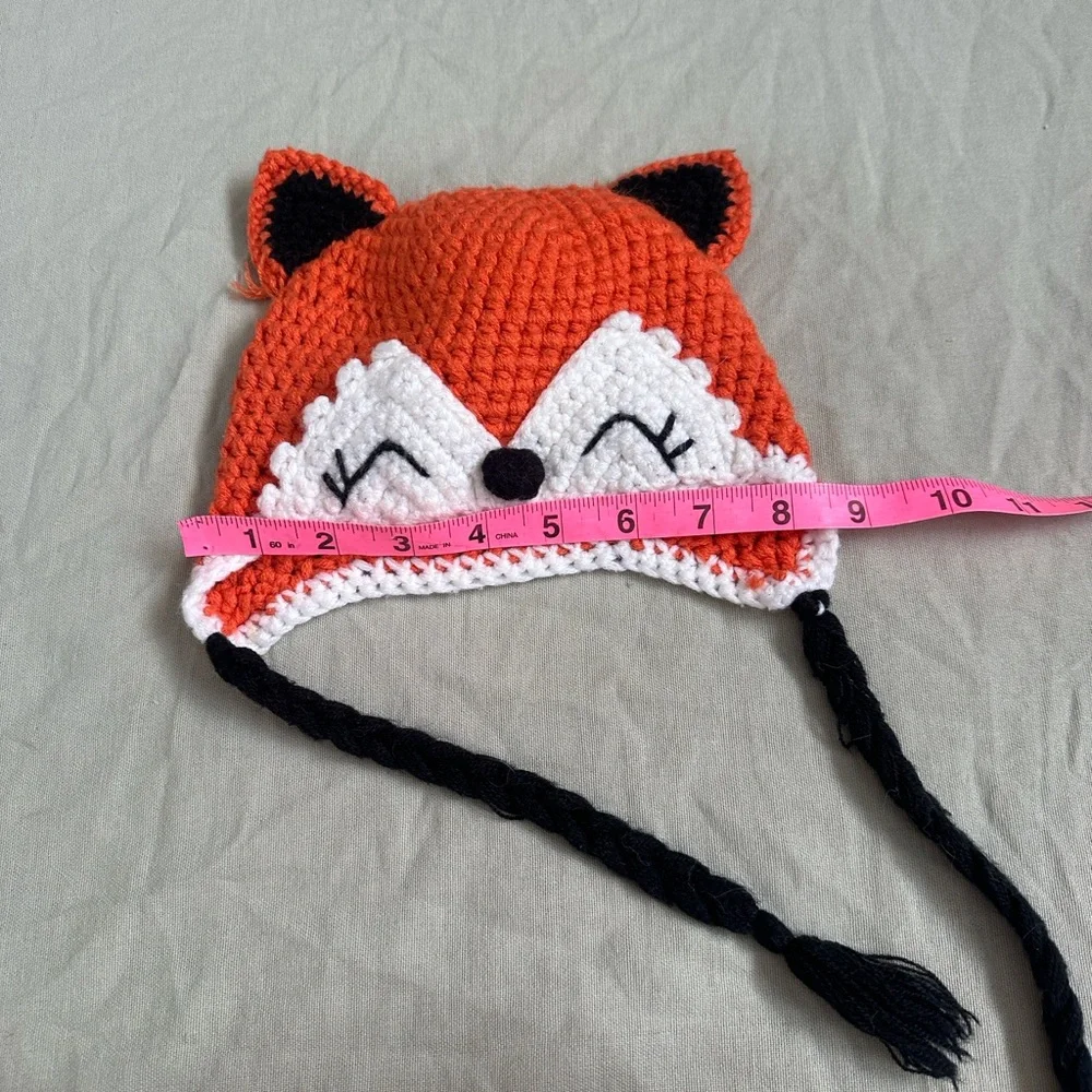 Handmade Cute Fox Knit Hat